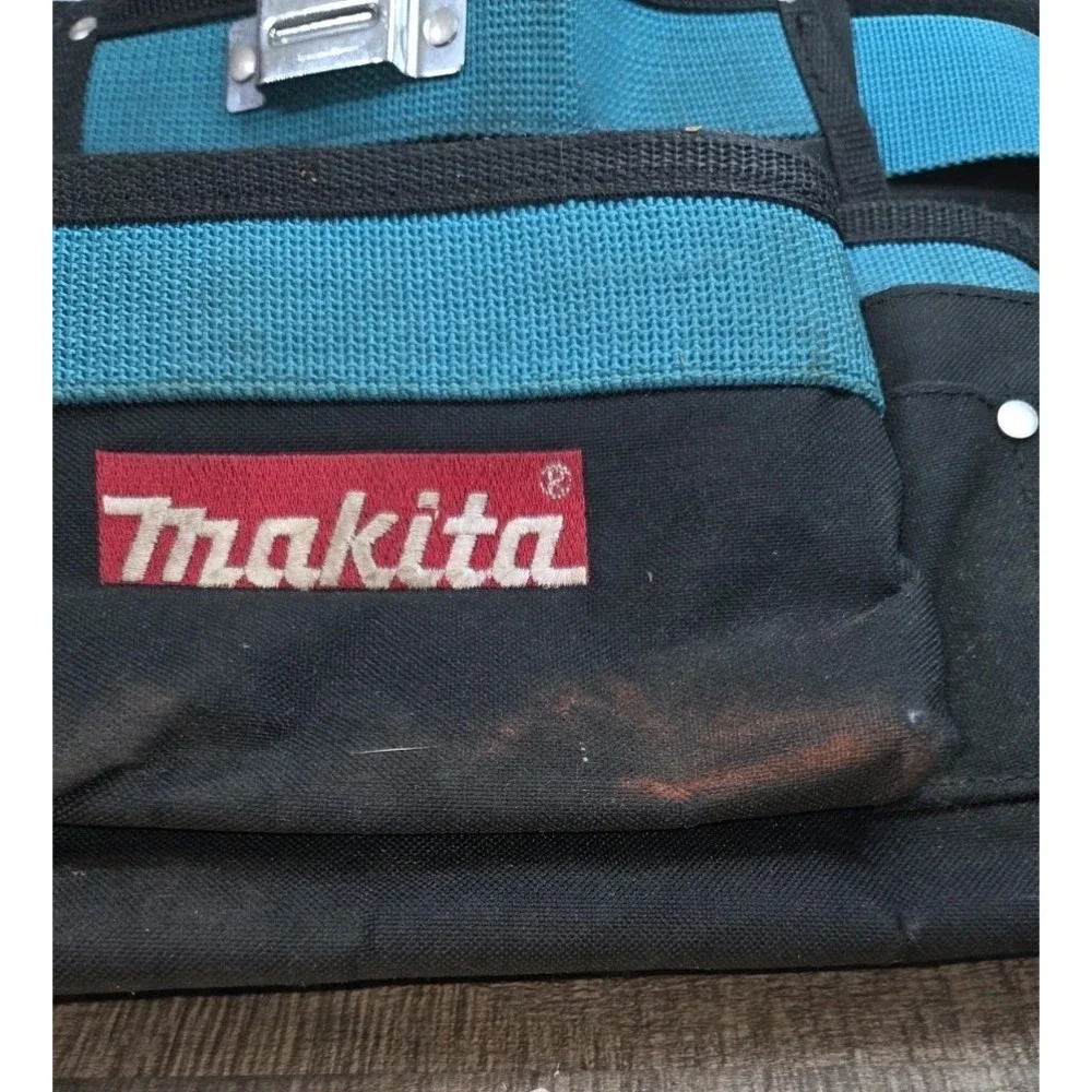 Makita Heavy Duty Tool Belt With Back Supporting Belt Good Working Condition
